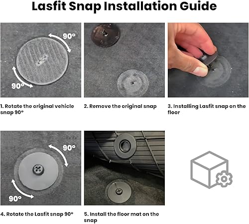 Miniatura 2 de LASFIT Alfombrillas personalizadas para BMW Serie 3 320i 328d 328i 330e 330i 335i 340i, RWD Sedan solo (no apto para 335is, X-Drive, GT), todo tipo