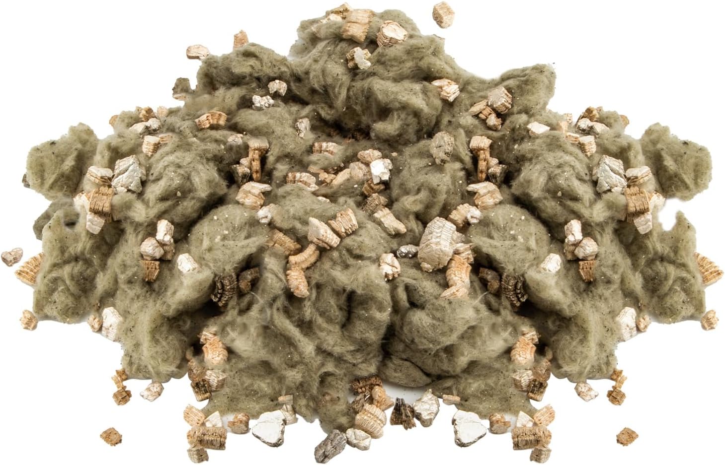 Gas Fireplace Glowing Embers(4 OZ) & Mica Flakes(2 OZ), Glowing Embers for Gas Fireplace, Wool Embers for Vented Gas Log Sets, Inserts, Natural Gas, Fireplaces, Fire Pit and Stoves