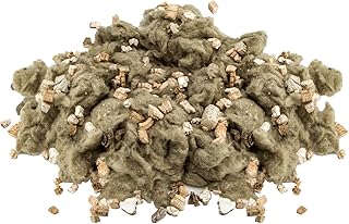 Gas Fireplace Glowing Embers(4 OZ) & Mica Flakes(2 OZ), Glowing Embers for Gas Fireplace, Wool Embers for Vented Gas Log Sets, Inserts, Natural Gas, Fireplaces, Fire Pit and Stoves