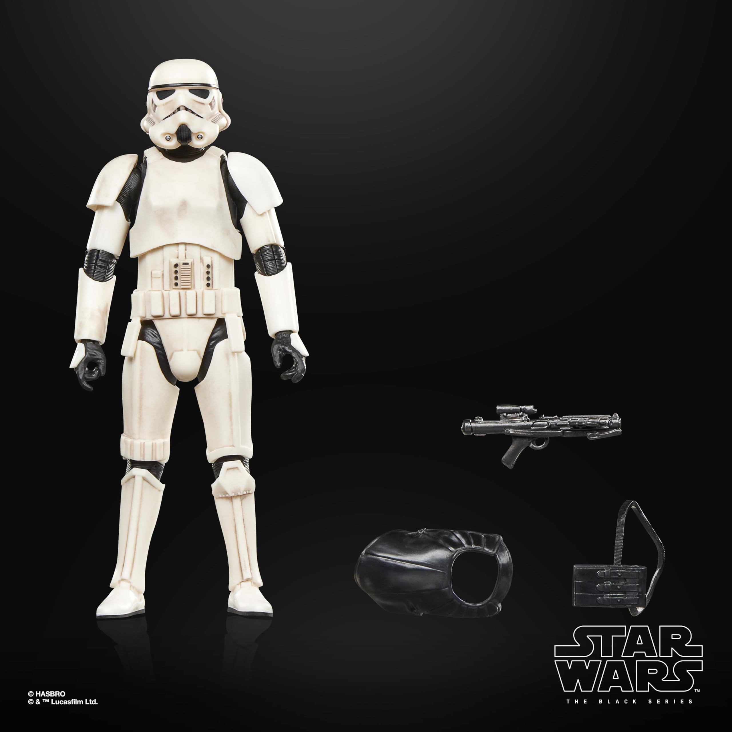 Star Wars The Black Series, Imperial Remnant Stormtrooper, The Mandalorian & Grogu, Figura de acción de 15 cm