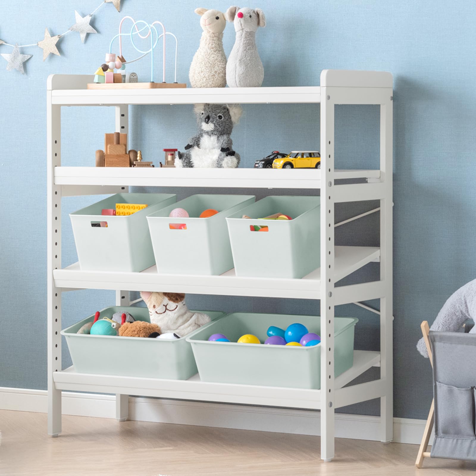 Amazon.co.jp: タンスのゲン【現役ママが考えた キッズラック】幅80cm