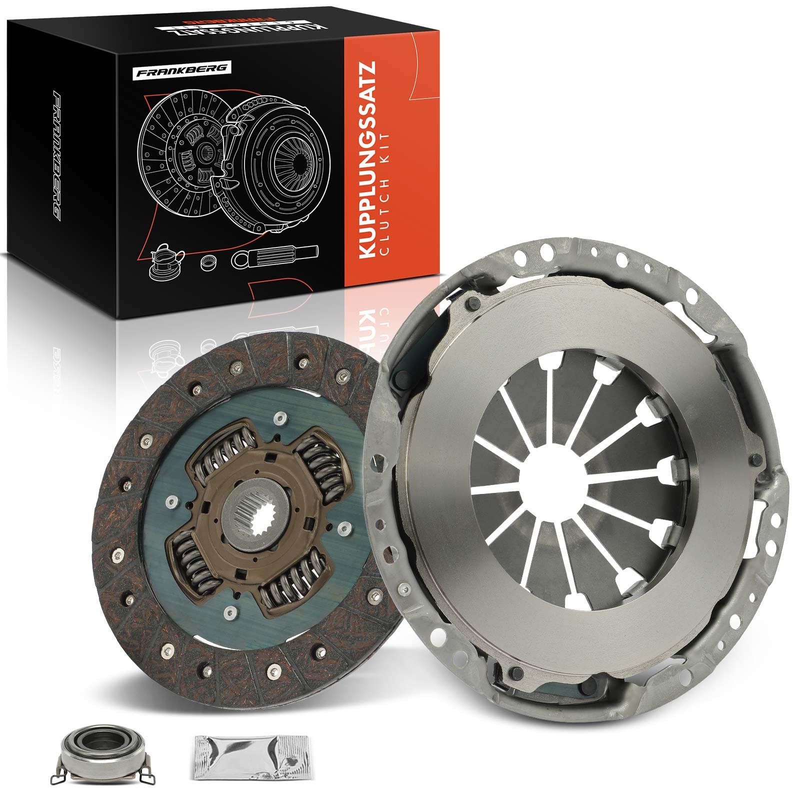 Frankberg Kit de embrague 620059660 | Compatible con: MR 2 I AW1, Carina II Kombi T17, C.o.r.o.l.l.a Compact E11, Carina II Saloon T15, Celica Liftback T16
