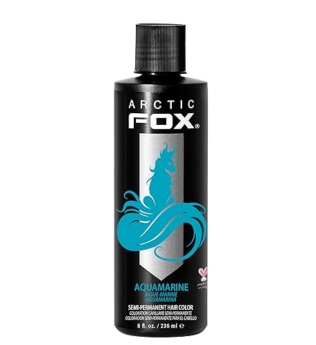 ARCTIC FOX Hair Color Dye (8 Fl Oz, AQUAMARINE)