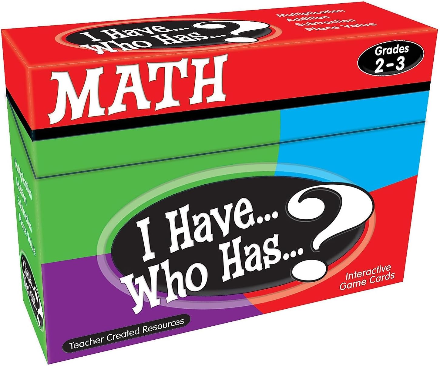 Teacher Created Resources I Have... Who Has...? Math Games Grade 2-3 (7818)