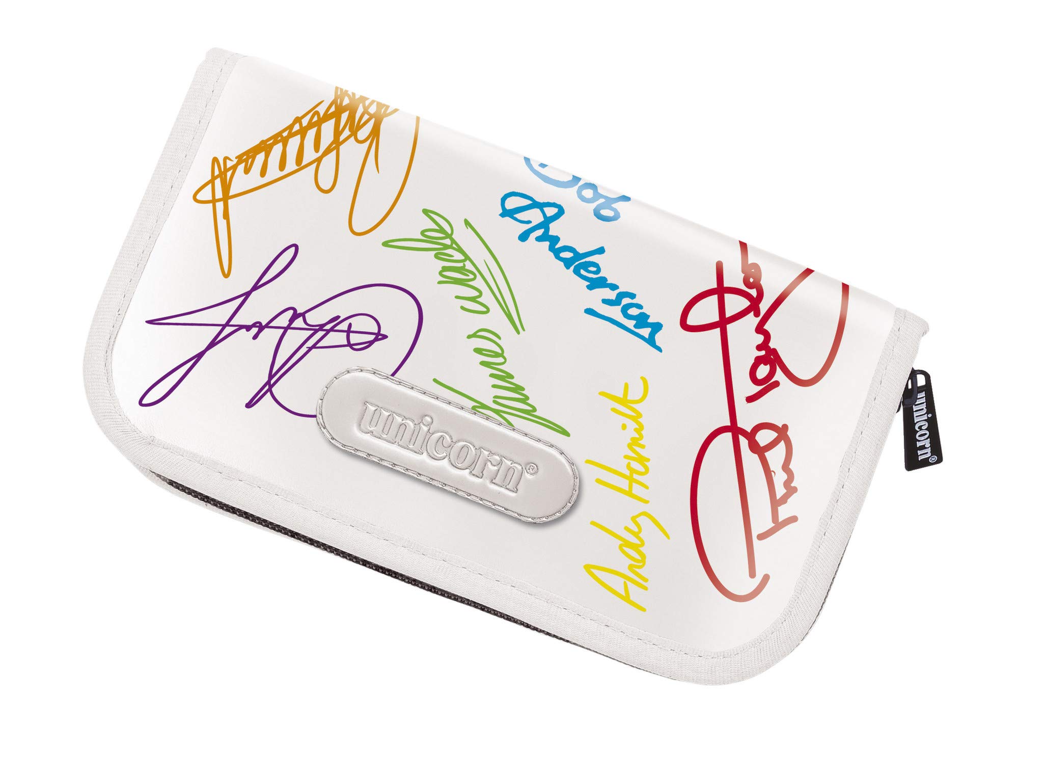 Unicorn Autograph Maxi Darts Wallet, White, One Size