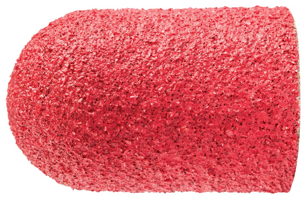 PFERD 46128 Policap Abrasive Cap, Shape C, Ceramic Oxide Grain CO-Cool, 5/8