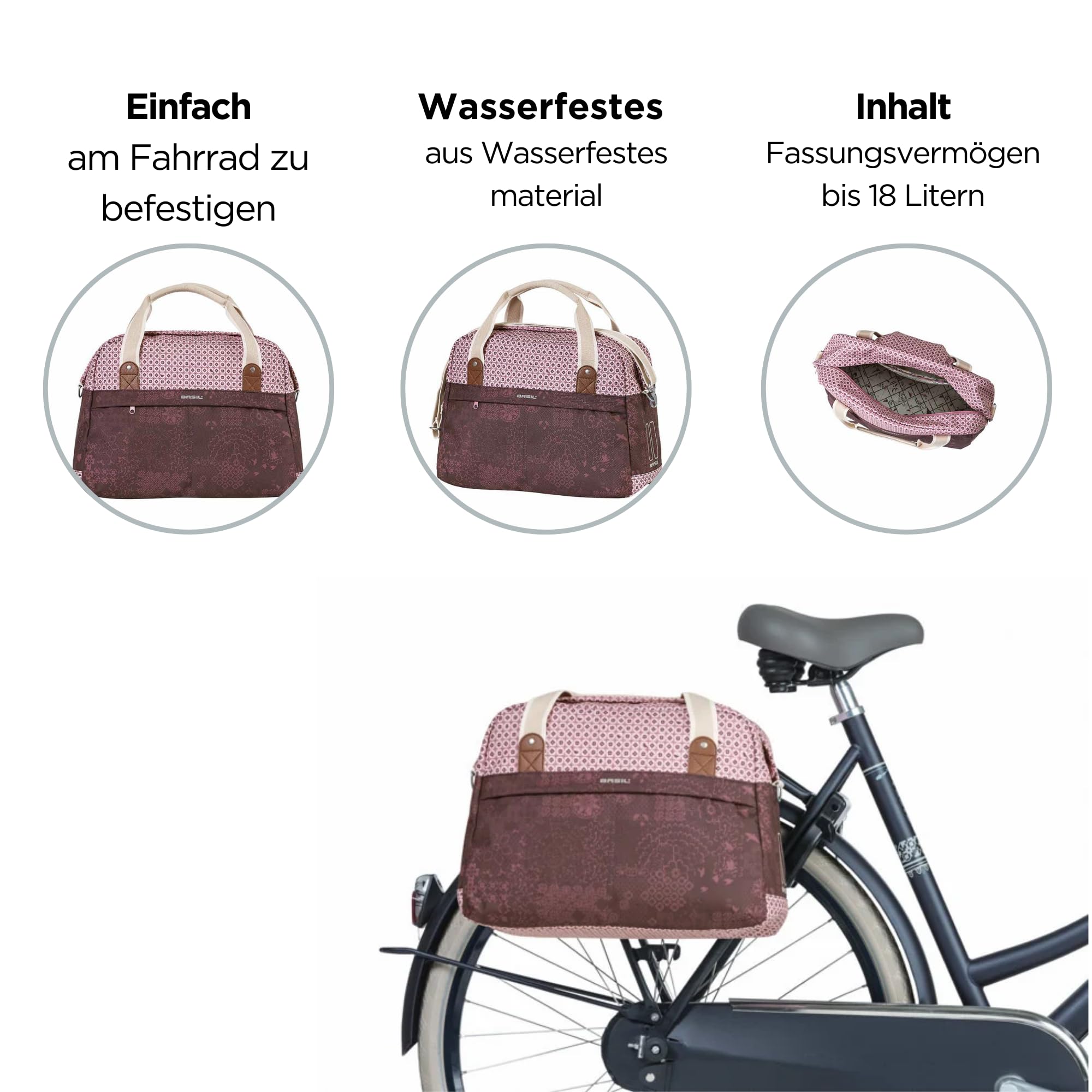 Basil Unisex Boheme Carry All Schultertasche (1er Pack)