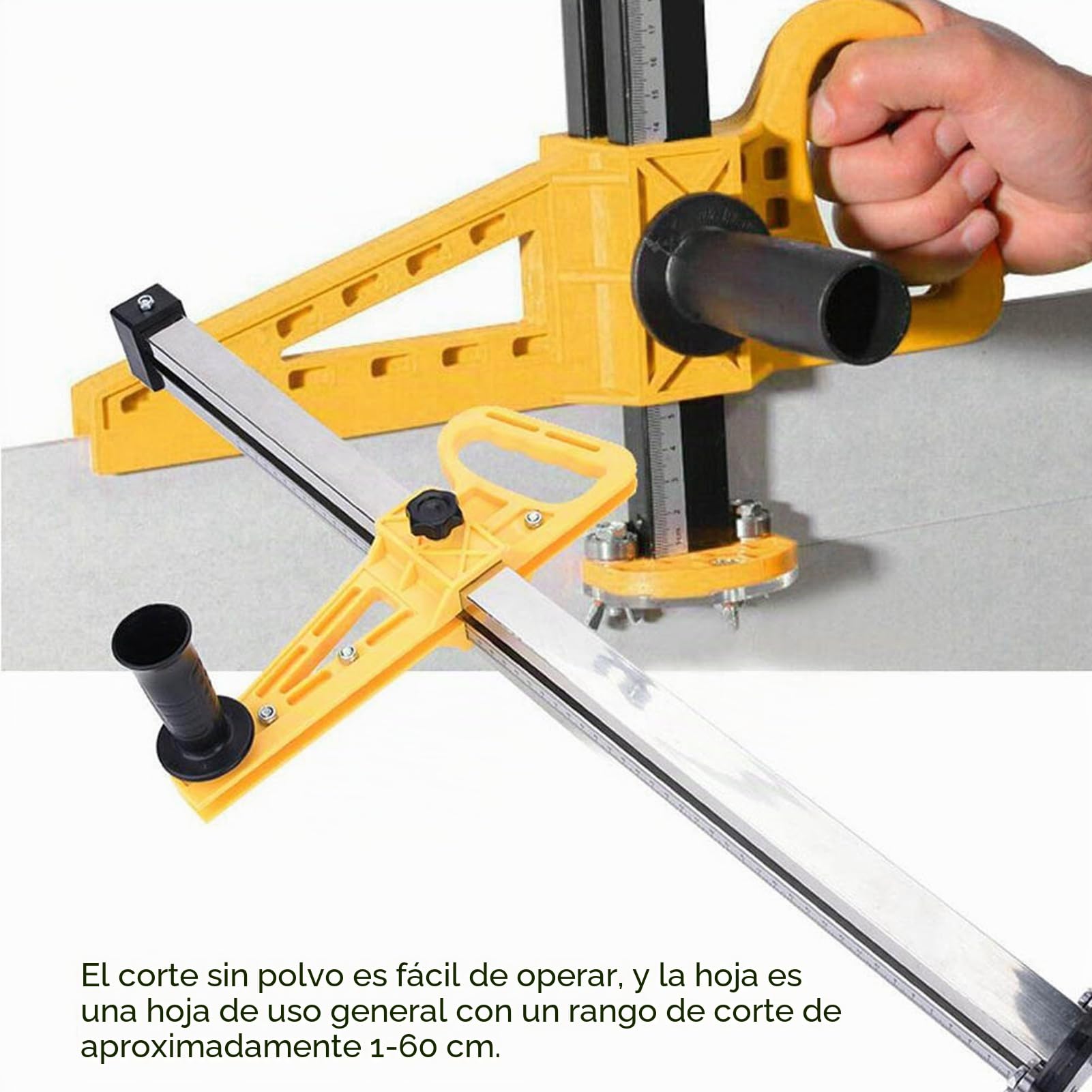 Cortador de Placas de Yeso con 7 Rodamientos y Cuchillas Dobles, Herramienta de Corte Manual de Acero Inoxidable de 20-600 Mm, Corte Rápido para Placas de Yeso, Tableros KT y