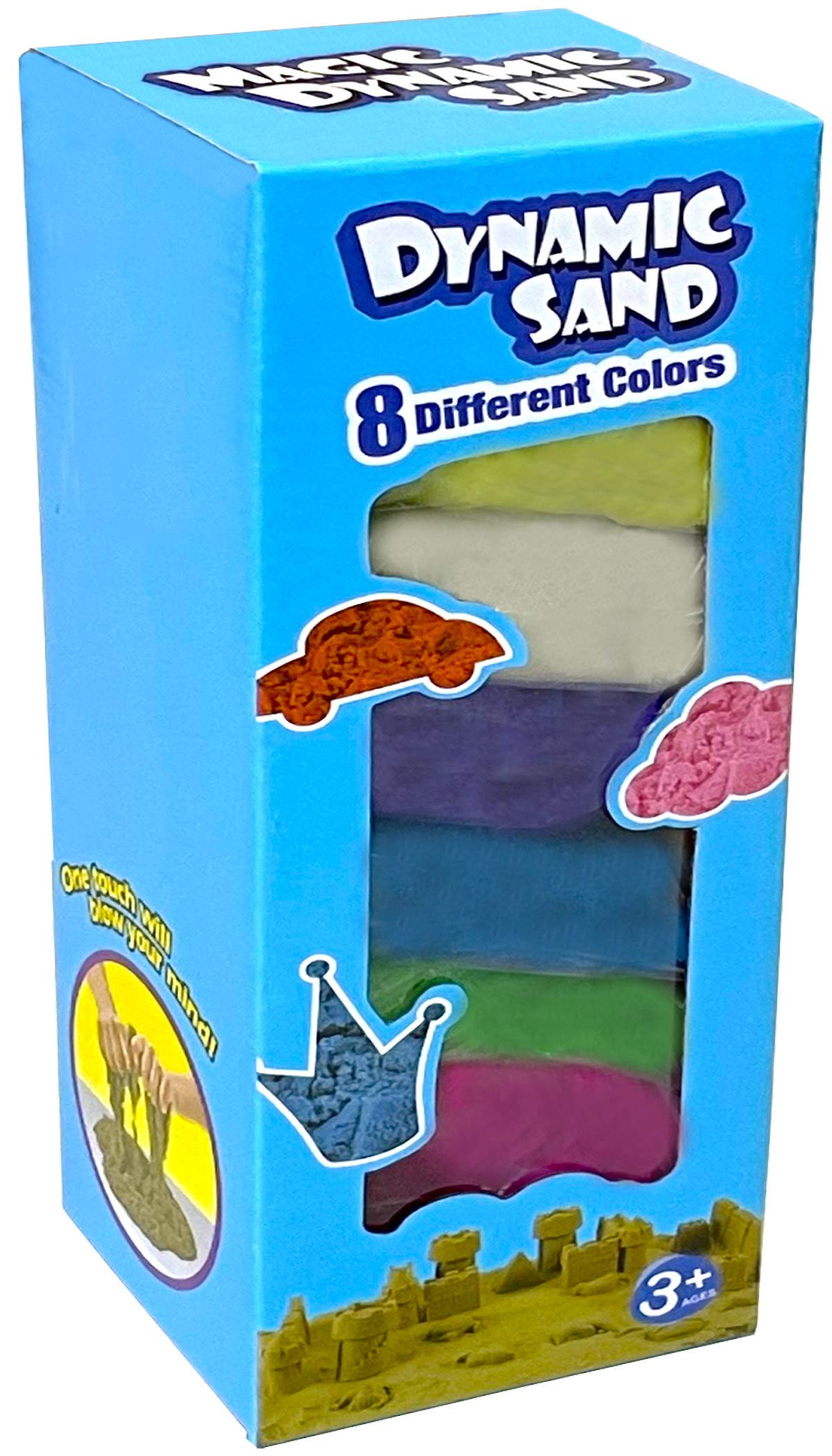 Buy Dynamic Play Sand Art [8 Pack] Arts and Crafts for Kids Colored