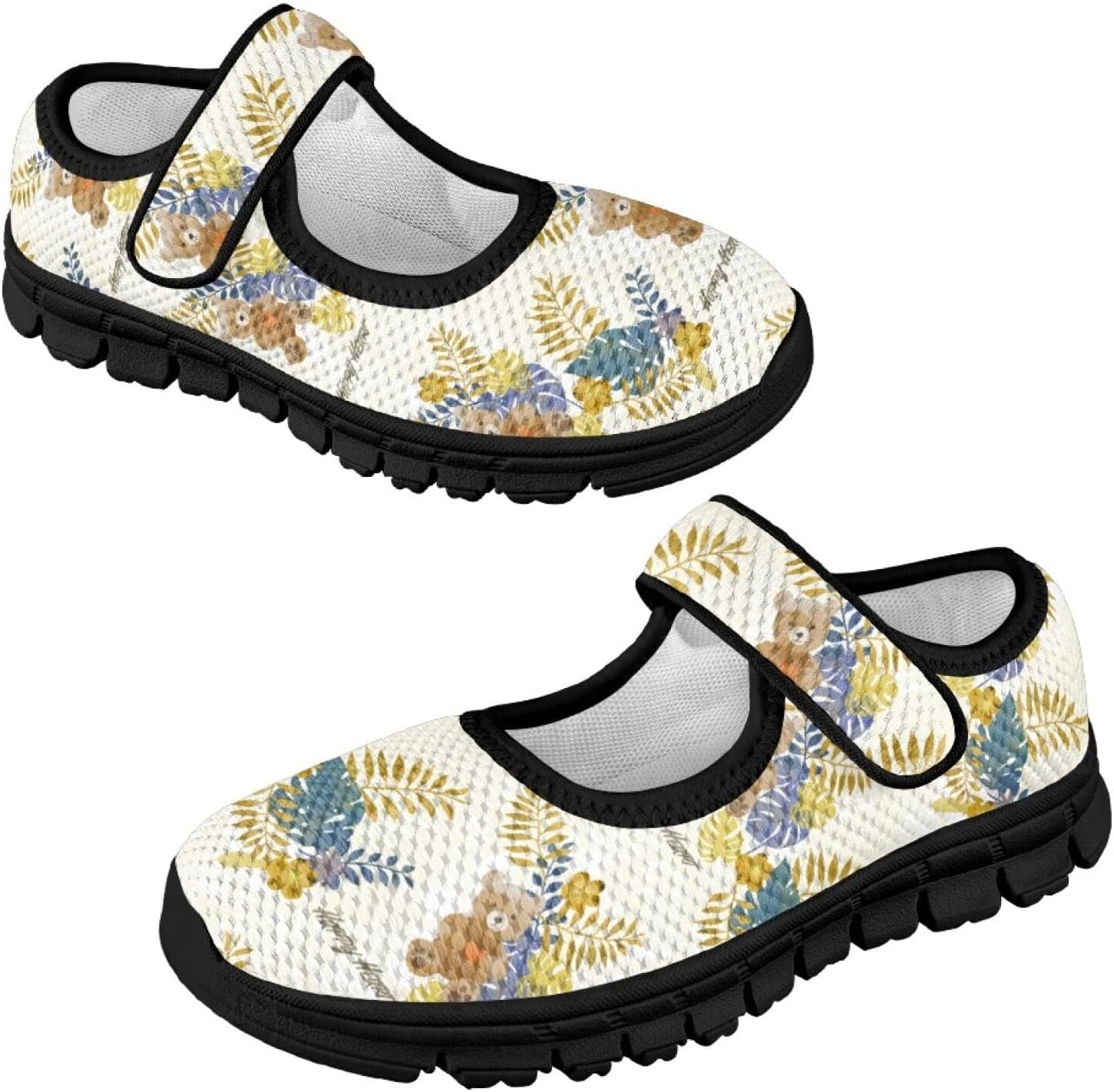 Shoes for Kids Girls with Hook Loop School Walking Shoes Slip-On Barefoot Cute Graphic Safe Walking Soft and Flexible Casual Daily Outdoor Footwear Sandals 2025