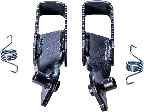 Miniatura 6 de AlveyTech Estriberas para reposapiés con muelles para Monster Moto/Mega Moto y Motovox Mini Bicicletas (juego de 2)