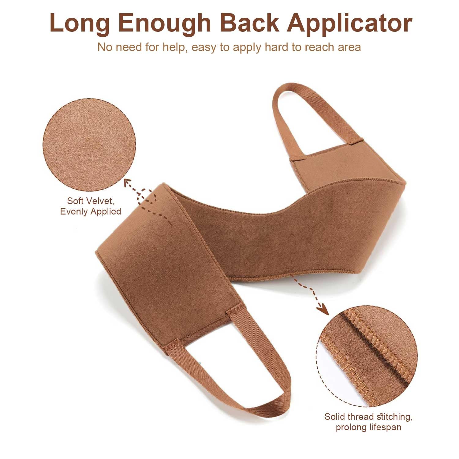 Selbstbräuner-Handschuh, Applikator-Set, 3 Stück, Selbstbräunungsbürste für Selbstbräuner, Pinsel, Rückenbräuner, Applikator, Bräunungshandschuh für Selbstbräuner, Kabuki, Körperbürste, Selbstbräuner,