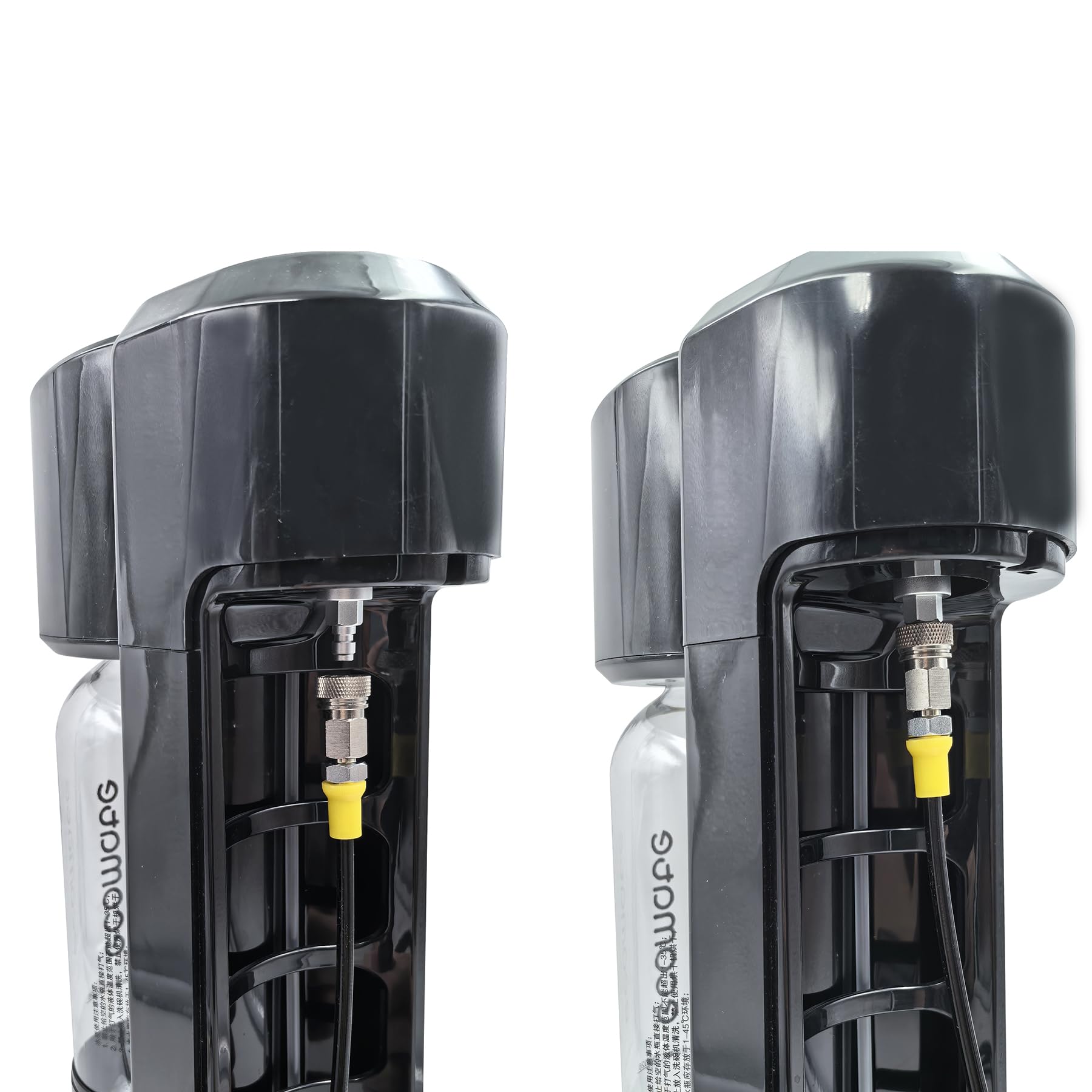 DRYHTEN Dispositivo di riempimento esterno per acqua di soda 2,5 m, pompa di benzina TR21-4, adattatore con manometro da 150 bar