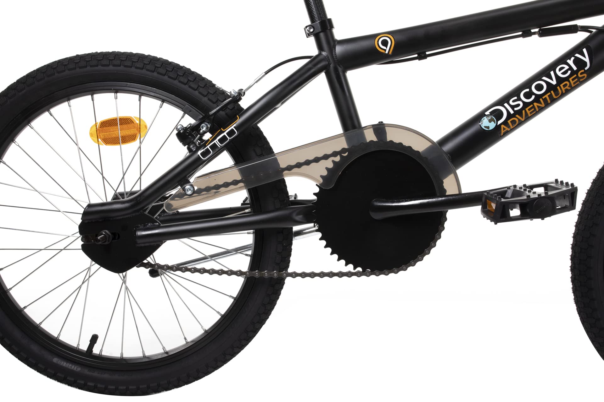 Vélo BMX Discovery Adventures Freestyle 20'' avec Freins V-Brake et Rotor System 360°
