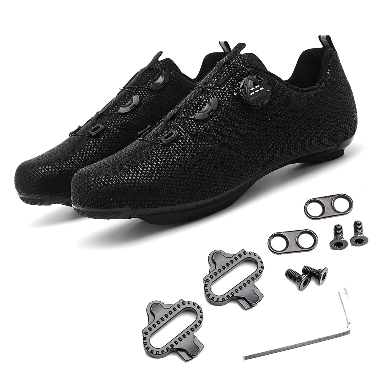 Zapatillas de Ciclismo MTB para Hombre/Mujer Compatible con Shimano SPD 2 Pernos Pedales Zapatos Bicicleta de Montaña Exterior