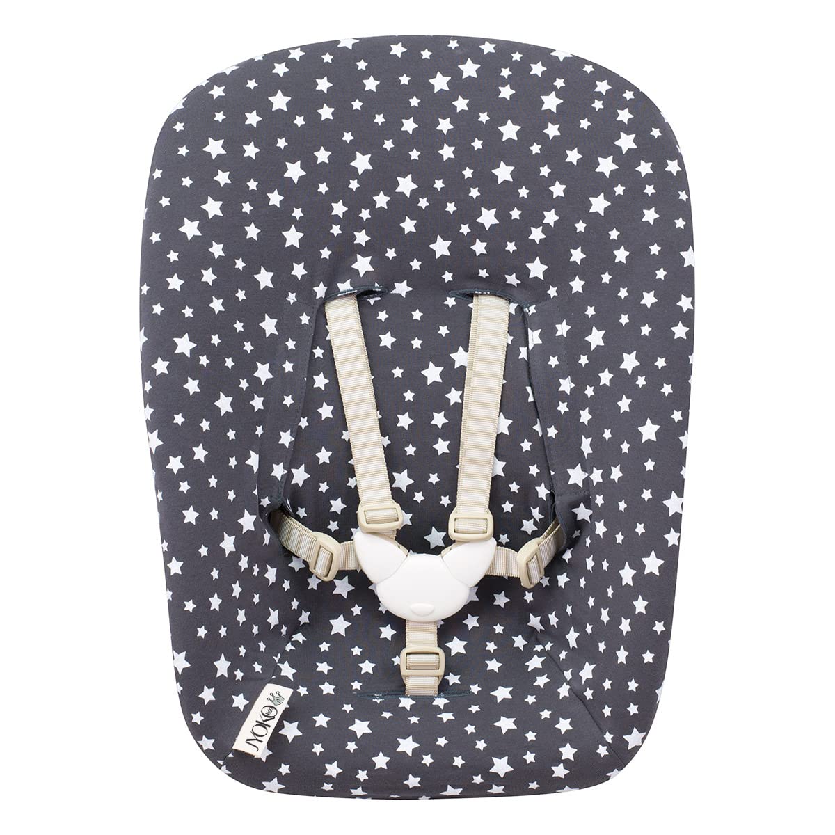 JYOKO Kids Cotton Cover Compatible with Stokke Newborn (Winter Sky)