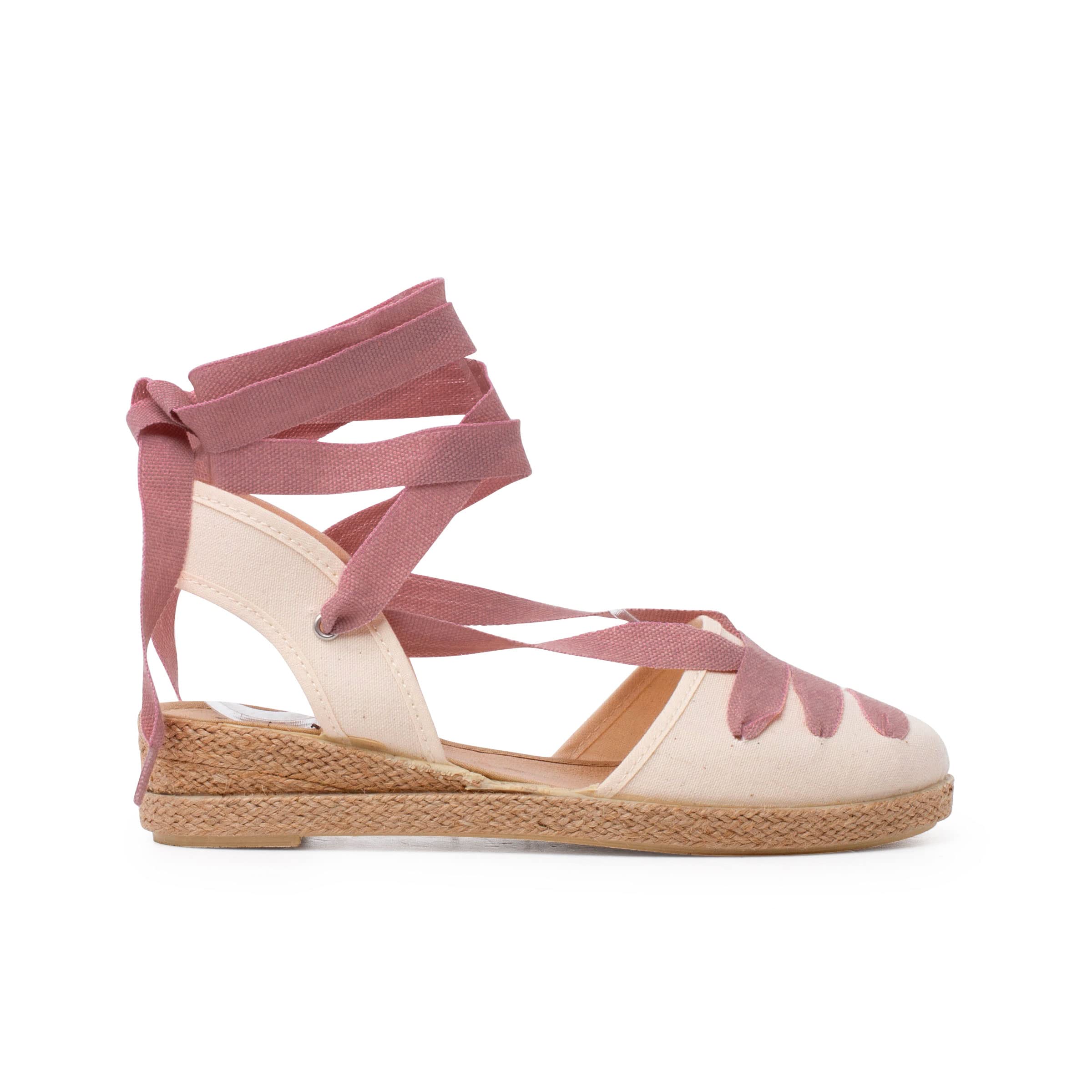 Pisamonas Espadrilles Compensées Goyesque À Rubans
