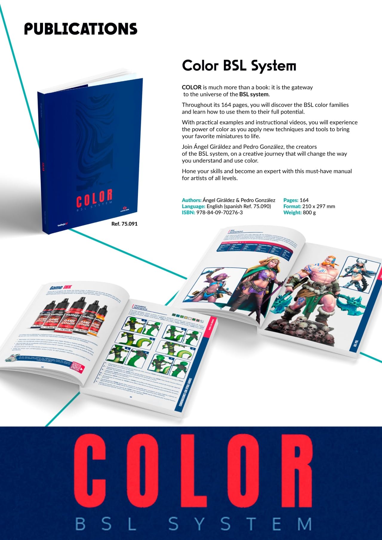 Amazon.com: Vallejo 75091 Book: Color BSL System (EN) (164 pages