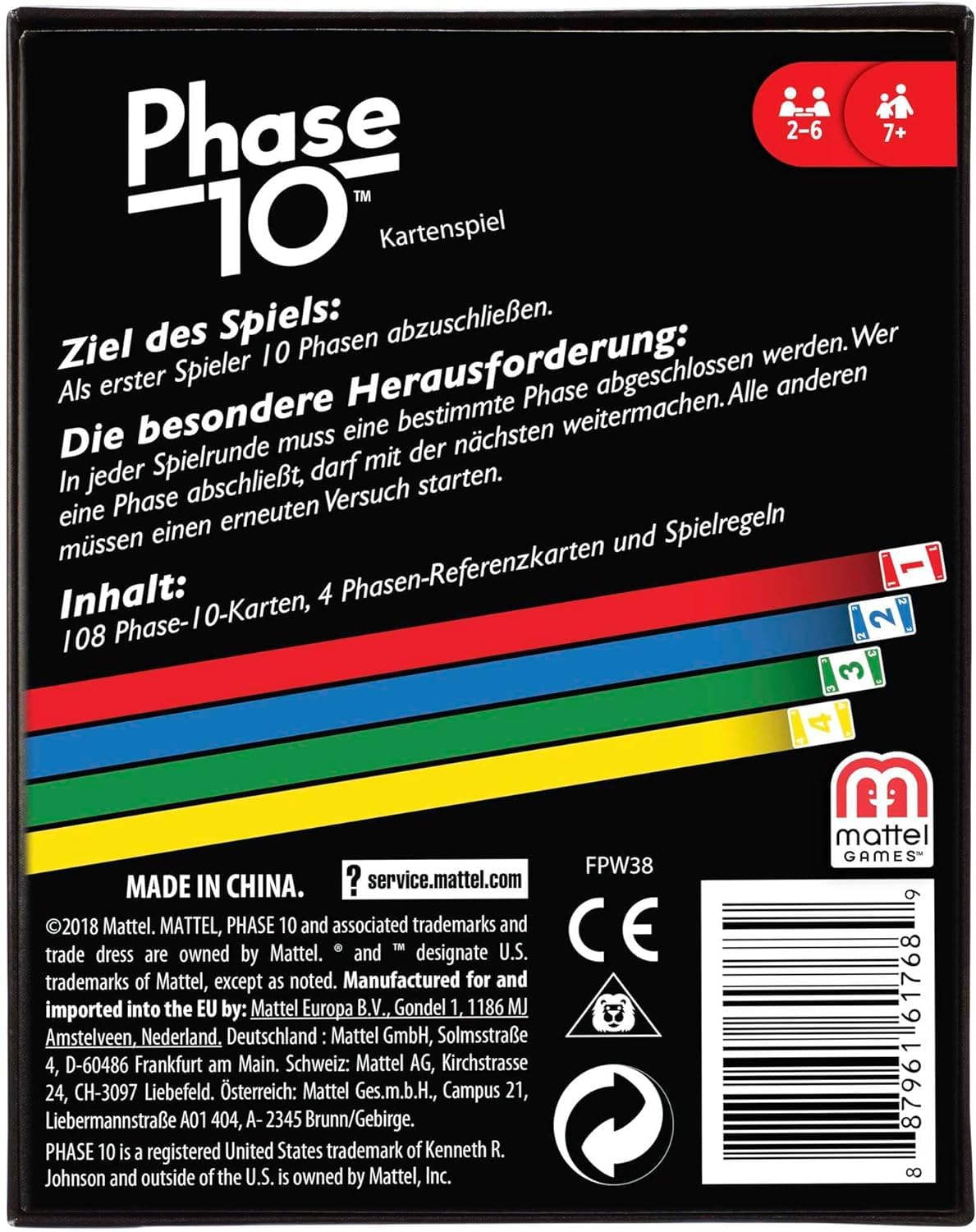 Phase 10 Basis Kartenspiel