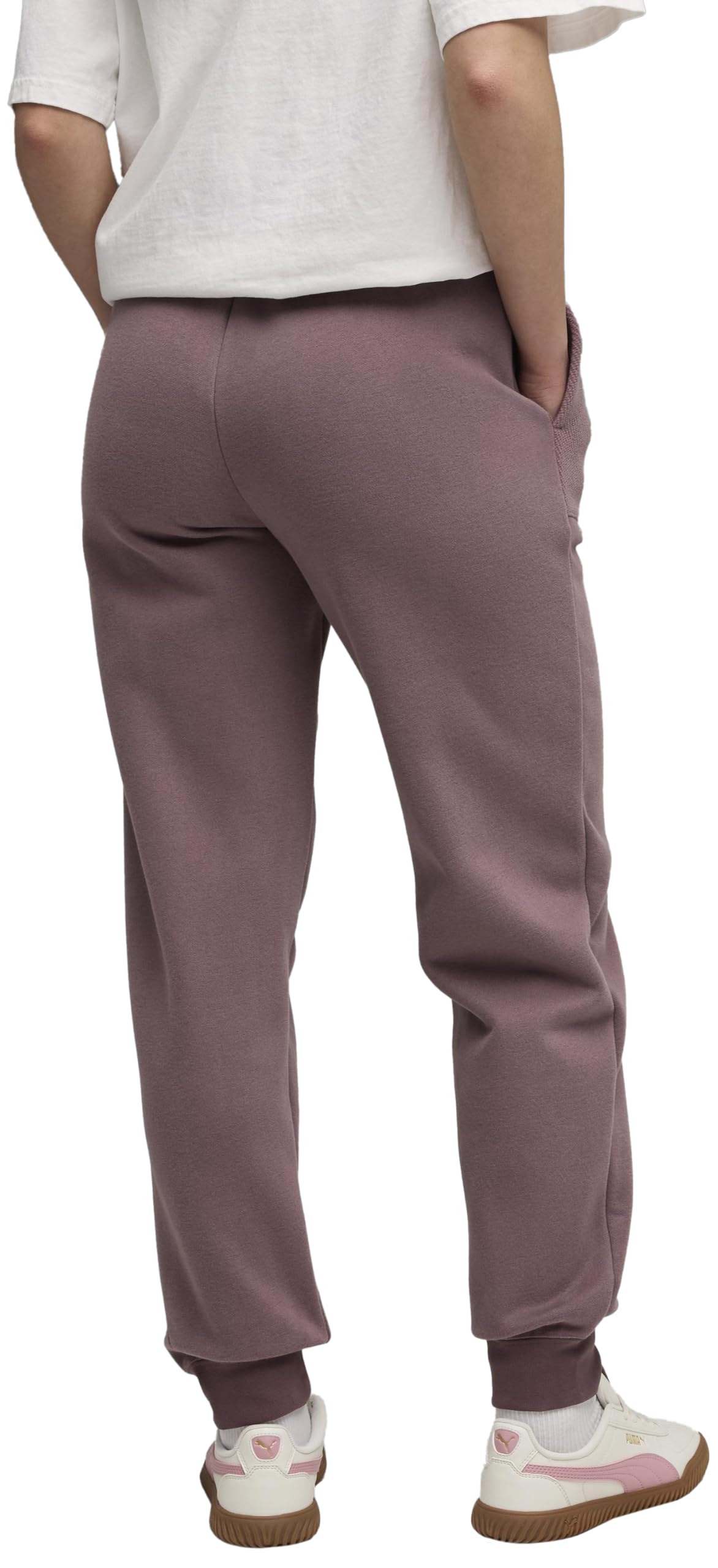 PUMA Her Comfort High-Waist Sweatpants FL Cl - Pantalones de Punto Mujer