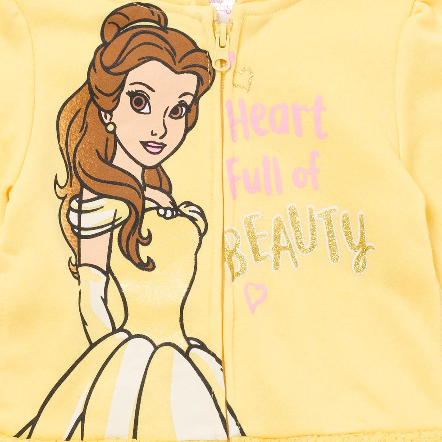 Disney Princess Zip Up Hoodie Infant to Big Kid Sizes (18 Months - 14-16) - Image 3