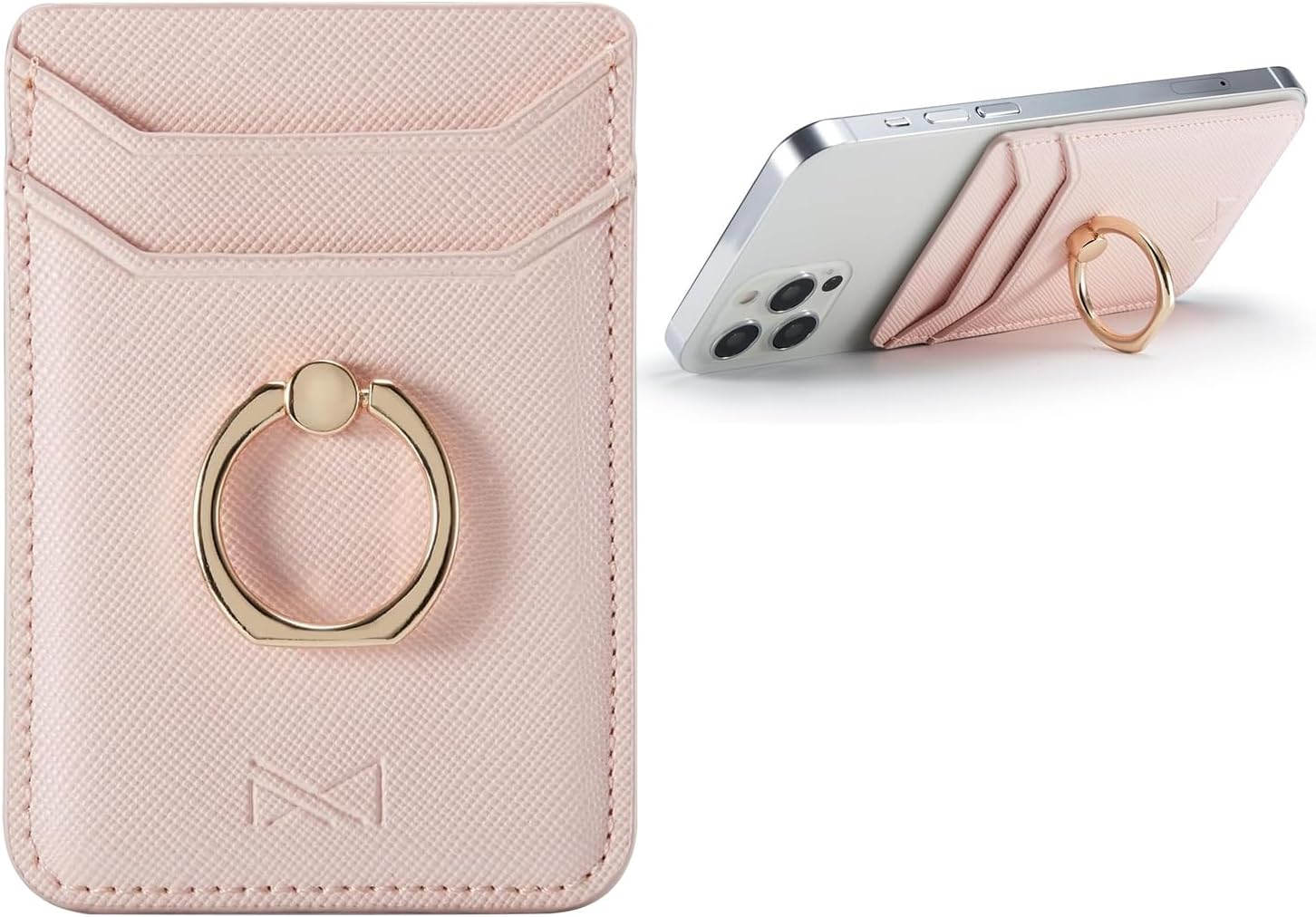 Crymow Credit Card Holder for Phone Case,RFID Sticky wallet