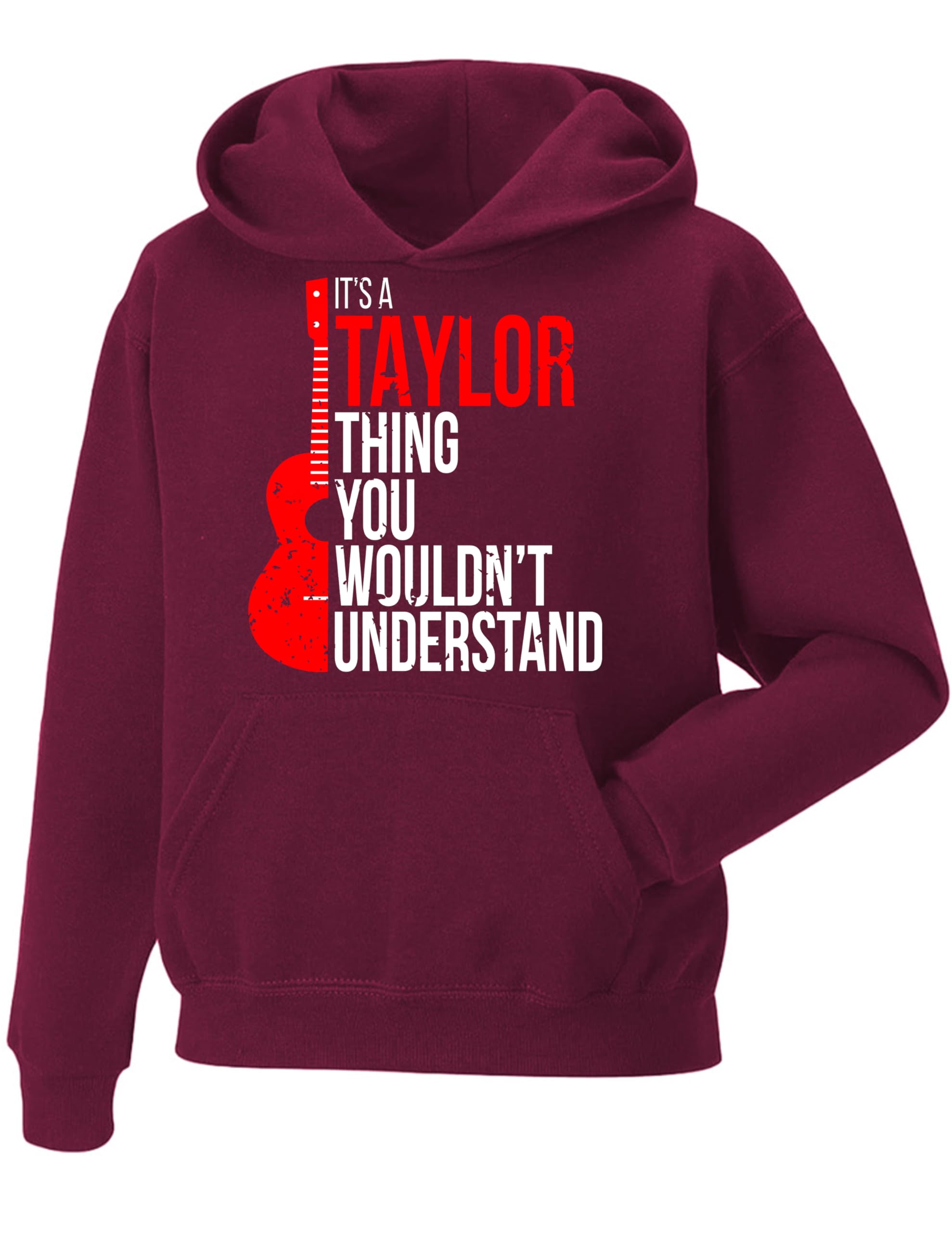 It's a Taylor Thing You Wouldn't Understand Hoodies - Retro Groovy Hoodie Long Sleeve Sweatshirt Casual Pullover Top for Uk Mens/Women/Kids Hip Hop Casual Streetwear for Fans, Birthday Christmas