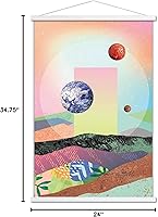 Vista 83 de Trends International Abstract Space Wall Poster with Magnetic Frame