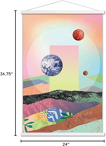 Miniatura 83 de Trends International Abstract Space Wall Poster with Magnetic Frame