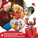 Jouets pour chiens pour les brochettes agressives, Jouets de chien indéstructibles, Jouet de chien en nylon le plus dur avec véritable parfum de bacon, Amusement à la truie, Joueurs de os de chien pour chiens de race moyenne/grande