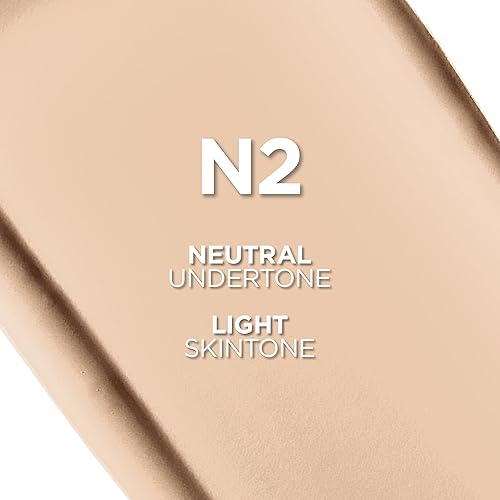 Vista 114 de L'Oreal Paris True Match - Base de maquillaje líquida supermezclable, cobertura media, W6, mediano, 1 onza líquida