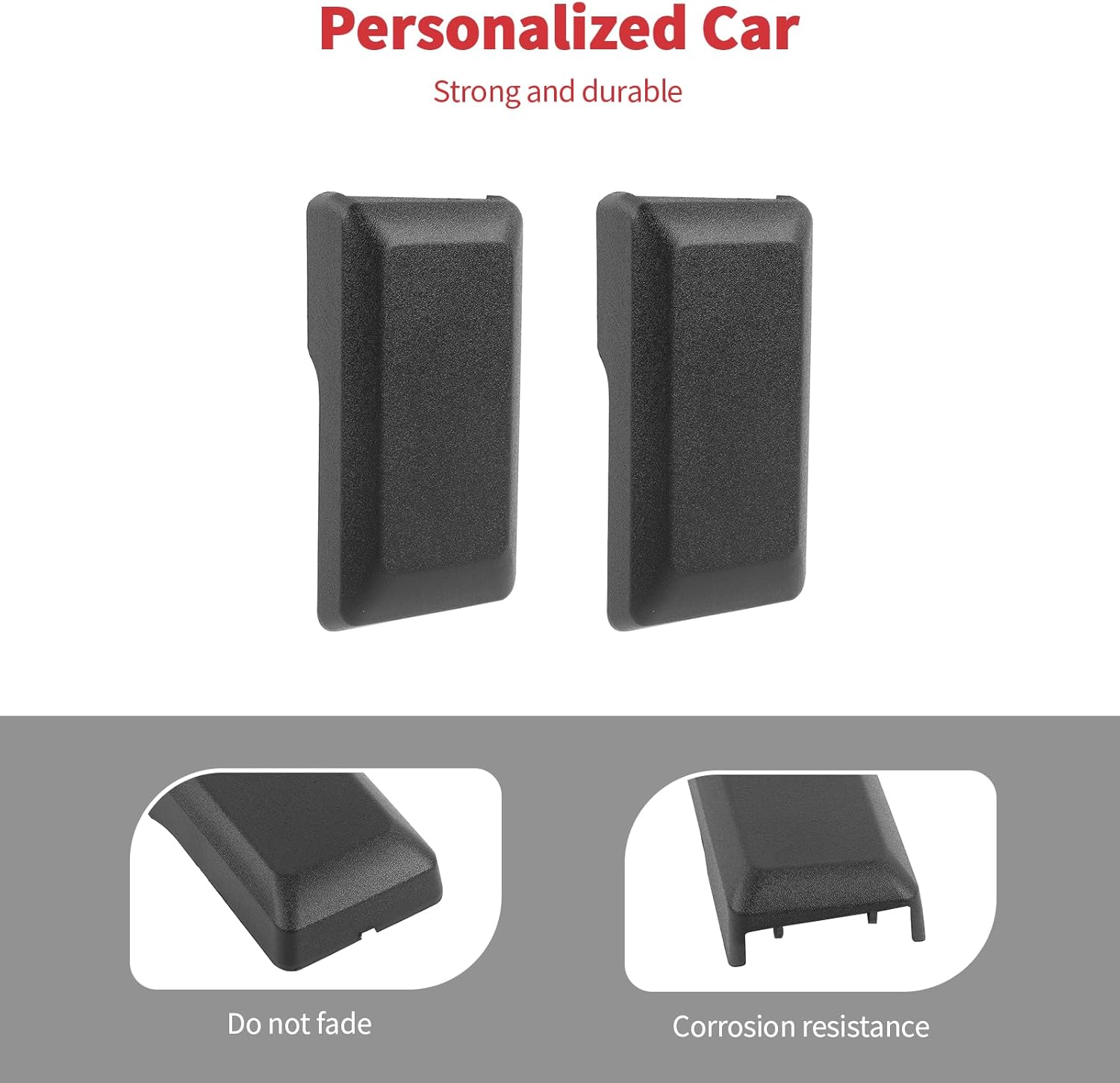 Linskip Liftgate Hinge Cover Compatible with 2021-2025+ Ford Bronco & Bronco Raptor, Rear Window Hinge Cover for Bronco Exterior Accessories M2DZ-78420B00-A M2DZ78420B00A