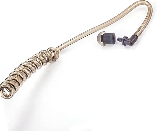 Miniatura 2 de Tubo de bobina acústica de repuesto para auriculares y auriculares de radio bidireccional, tubo acústico resistente a los rayos UV de grado