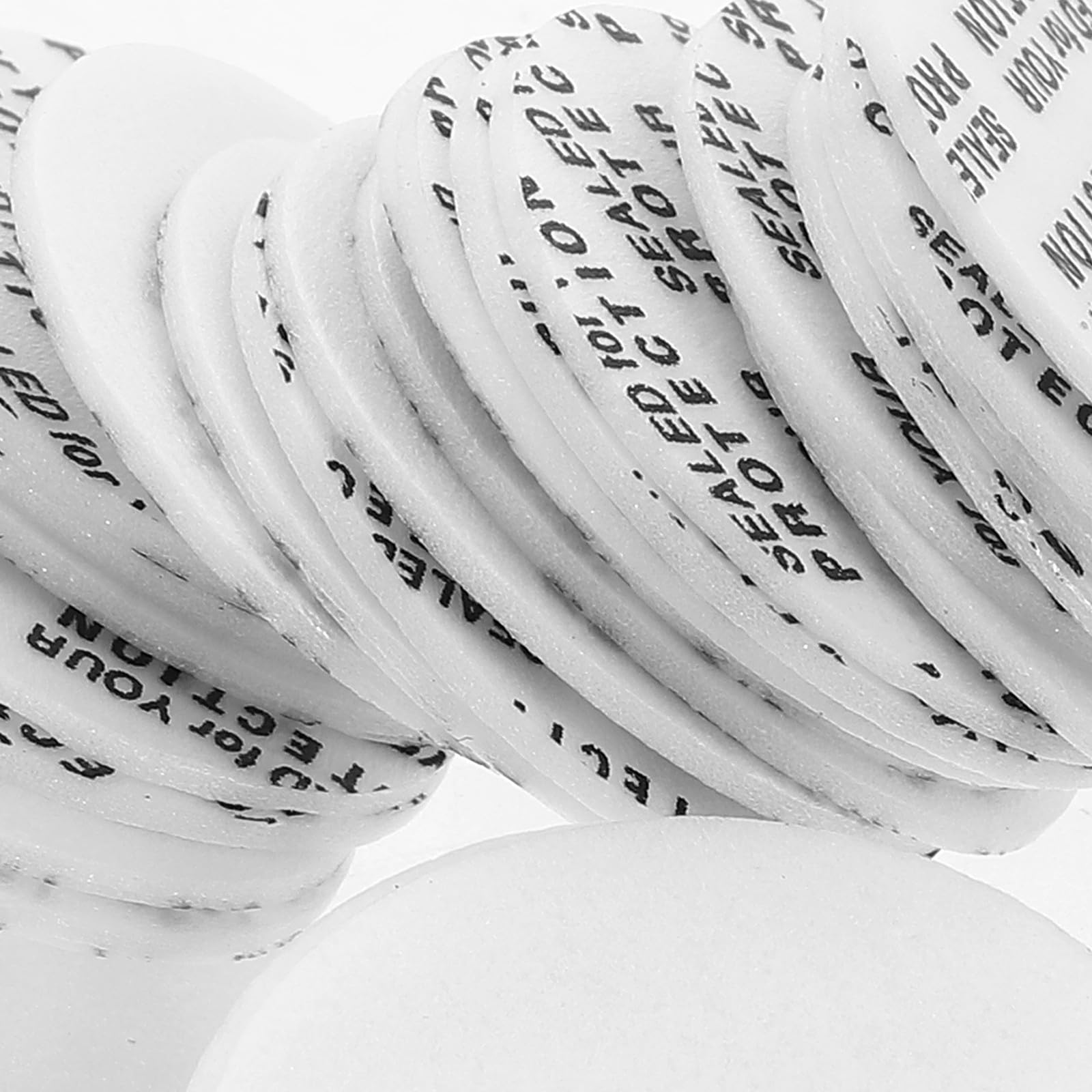 BESPORTBLE 100 Stück Selbstklebende Druckdichtungen für Vorratsgläser 27mm Langlebige Flaschendichtungen für Einmachgläser und Kosmetikbehälter Vielseitige Sicherheitsverschluss Einlagen
