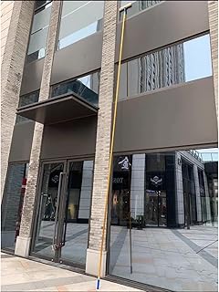 1.4 3.5 5.5 8.5 12.5 M Long Window Squeegee Cleaner Kits, 2 in 1 Portable Window Cleaning Pole Washer, Swimming Pool Brush for Outdoor/Indoor (Size : Length 12.5m/492inch/41ft)