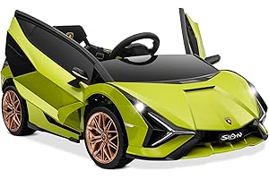 Kidzone Electric Ride On 12V Licensed Lamborghini Aventador