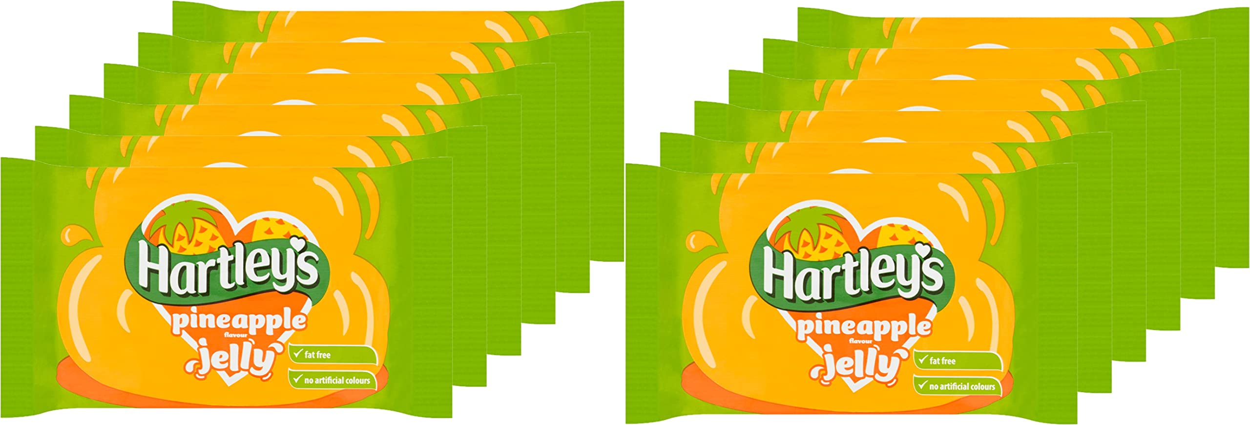 Buy Hartley's Pineapple Jelly Cubes, 12Pack / 12 x 135g Packs
