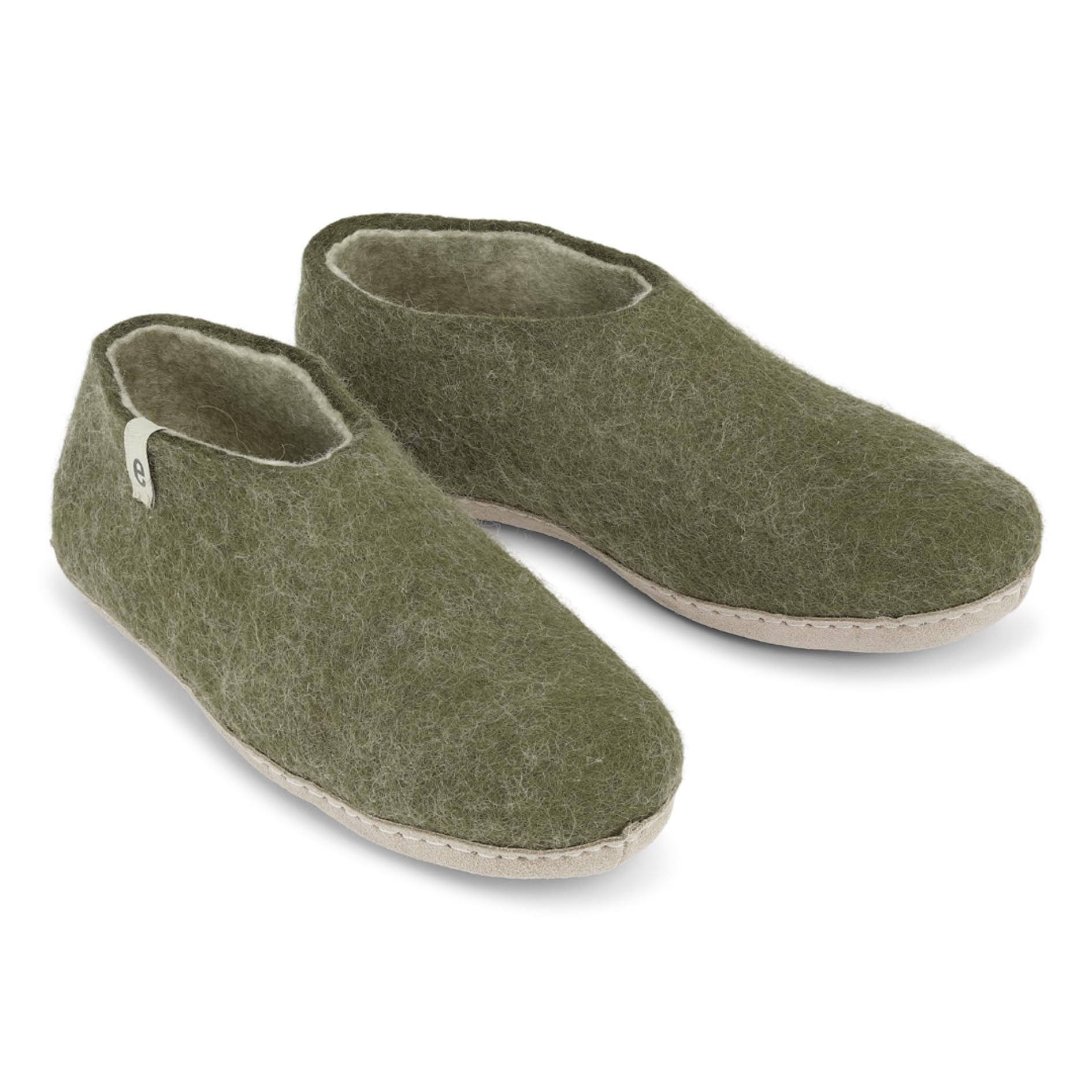 egos Hausschuhe Damen und Herren Geschlossene | Warme und Bequeme Filzschuhe für Winter und Sommer | Handgefertigte Filzhausschuhe Damen aus 100% natürlicher Wolle