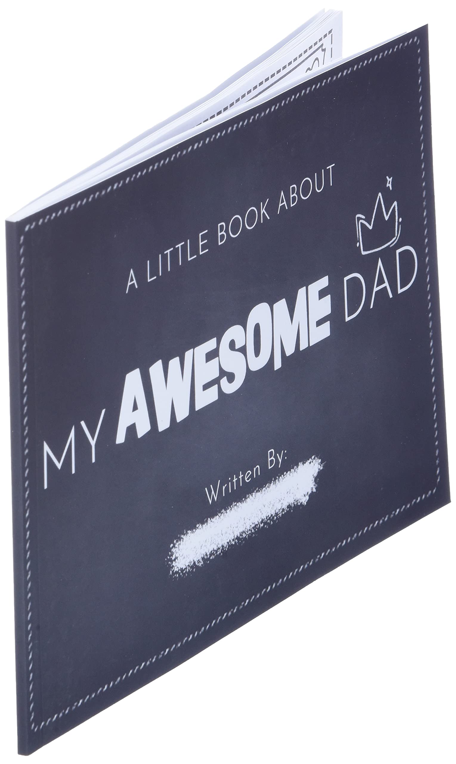 A Little Book About My Awesome Dad: Fill in The Blank Book With Prompts For Kids to Fill with their Own Words, Drawings and Pictures | Unique ... Fill In The Blank Family Books For Kids) - Image 3