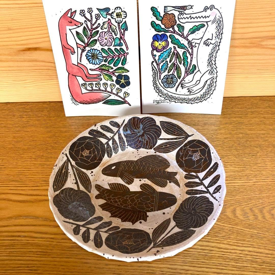 英国製 スポード 大皿 6枚 廃盤 レア バーガンディ色 スポード