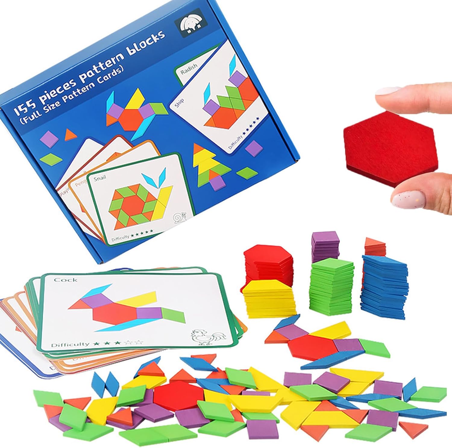 Activities for Dementia Patients 155 Wooden Matching Boards of Different Shapes and Patterns are Suitable for the Elderly and can Help Improve Memory and cognition in Alzheimer's Patients