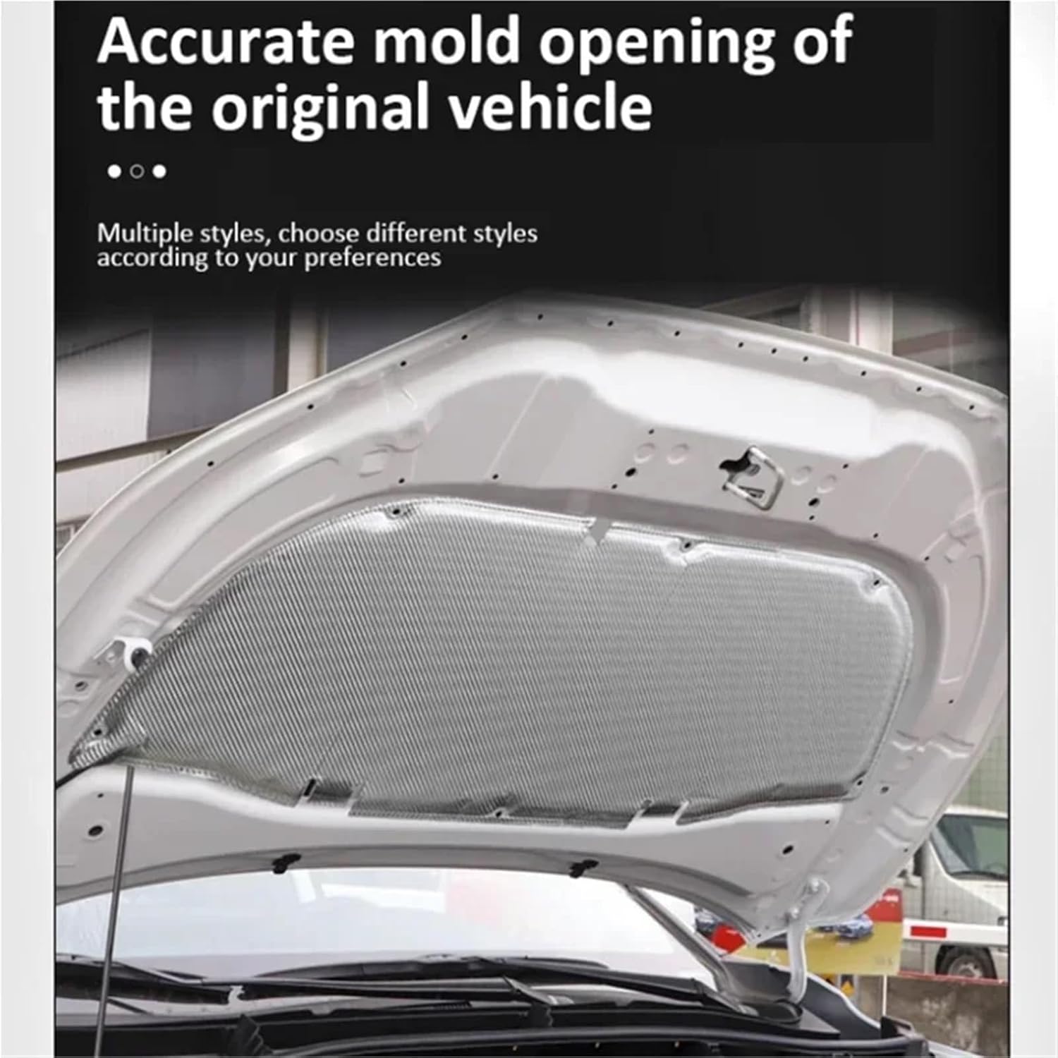 Front Hood Engine Compatible For VW Passat CC 2009 2010 2011 2012 2013 2014 2015 2016 2017 Sound Insulation Soundproof Auto Part