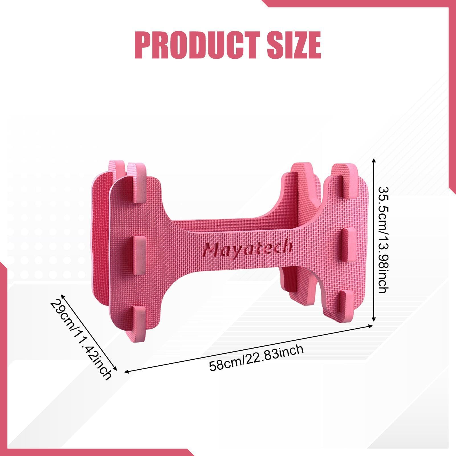 Oshhni Soporte de Espuma EVA para Modelos de Aviones RC, Accesorio de Repuesto, Profesional, de Rendimiento, Resistente, Esencial, de Doble Cara, Rosa