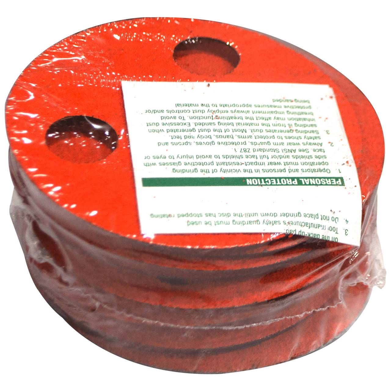 Norton 66254468391 4-1/2” Blaze AVOS F980 Ceramic Alumina Speed-Lok Fastener See-Thru Fiber Discs, 50 Grit, Coarse, 10 Pack