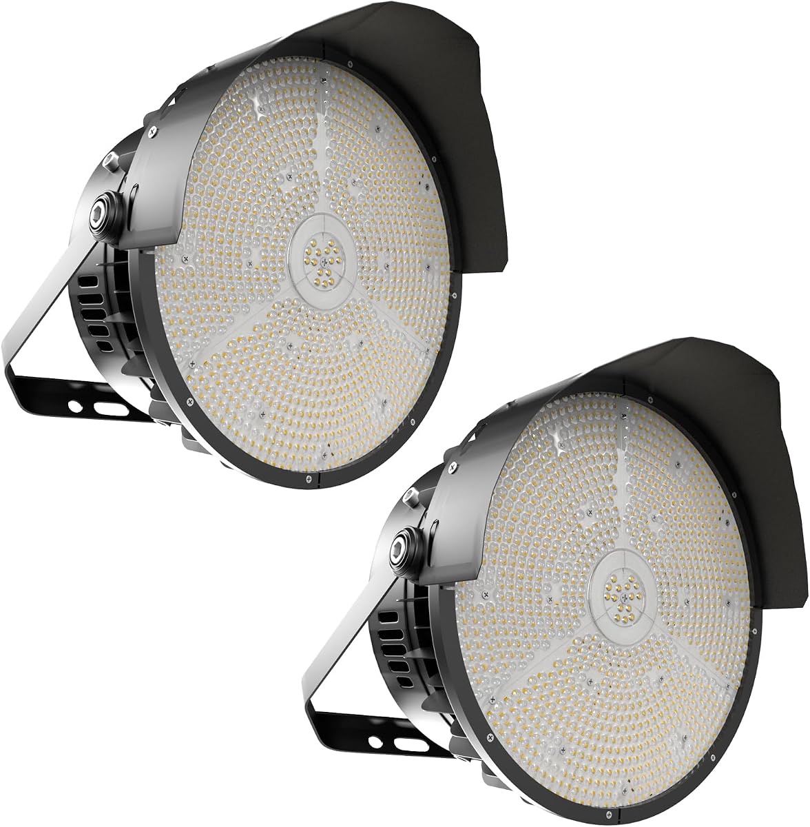 Lightdot 600W LED Stadium Light Outdoor 2Pack Commercial Flood Lighting