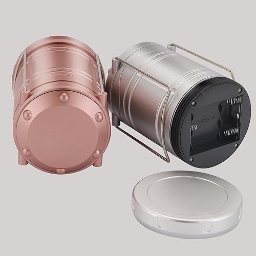 Miniatura 28 de Lichamp Paquete de 4 linternas de campamento COB, linterna portátil de alto lumen para acampar al aire libre, kit de equipo de supervivencia