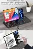 Coverzone Rechargeable Bluetooth TouchPad Keyboard Dual Connection Compatible with iPad Pro 12.9 Compatible Quick and Easy Wireless Connection Use with Tablet and Phone Turkish Q Keyboard ZR731