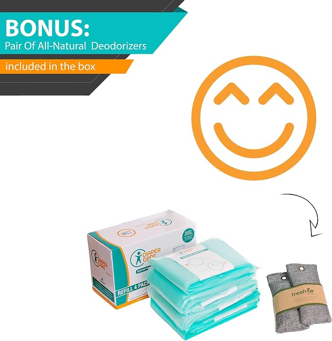 Repuestos para botes de pañales Dekor Classic 4 uds miniatura 3