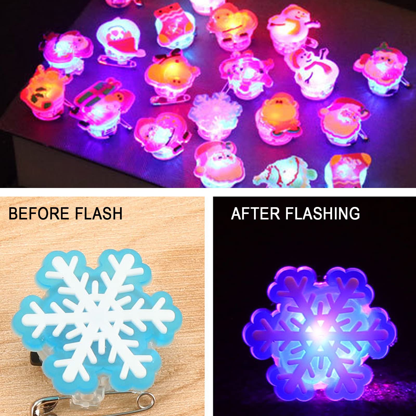 Lot 12 Bagues Lumineuses LED Animaux – Cadeaux Fête Anniversaire Enfants Adultes