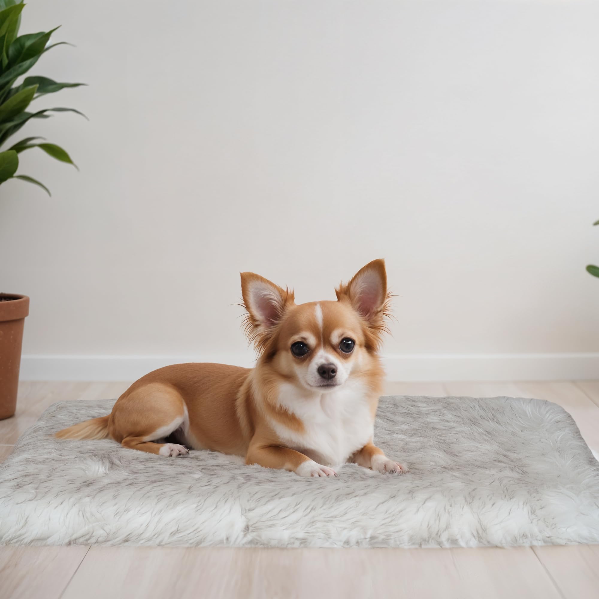 MAVERICK Premium Dog Bed, Orthopedic Dog Bed with High-Grade Memory Foam, Luxurious Faux Fur Sleep Surface, Water-Resistant Liner, Removable &